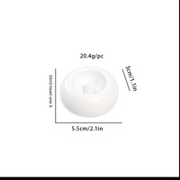 LED Schwimmkerzen-Lichter - PP-Material mit Blumenmuster in Runder Form - Romantische Hochzeits- und Pool-Party-Dekorationen