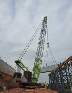 Used Zoomlion 400T zcc4000v Crawler Crane Used Condition Zoomlion Zcc1000v Make Zcc750v Zcc500 Scc550 Scc750A-6 Crane - Product Image 3