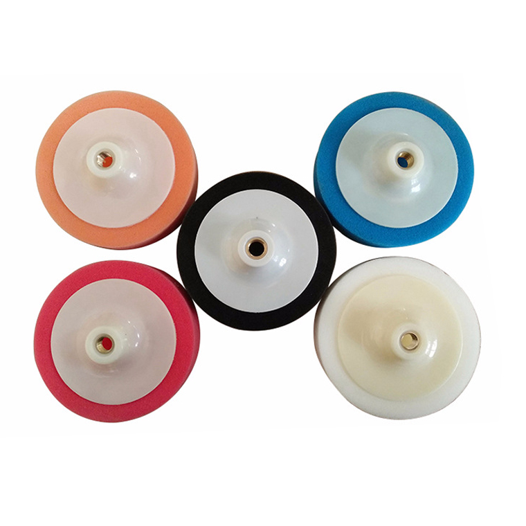 Автомобильные полировочные колодки с круглым отверстием, полировочные колодки для ухода за автомобилем, автомобильный детейлинг