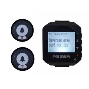Banque électrique sans fil à 4 touches ou <span class=keywords><strong>cloche</strong></span> d'appel de supermarché ou de <span class=keywords><strong>restaurant</strong></span> - Product Image 6