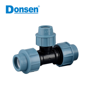 Chất lượng cao PP phụ kiện đường ống nhựa khuỷu tay TEE khớp nối phụ kiện kết nối Công Đoàn - Product Image 6