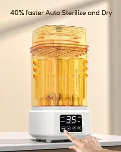 2023 New Product Launches 8-in-1 Multifunctional Fully Automatic Electronic Bottle Sterilizer Or Food Heater