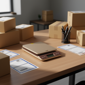 Báscula Digital para Envíos de 0.1 g a 88 lb con Pantalla LCD, Función de Tara, Apagado Automático y Diseño de Soporte Abatible - Product Image 2