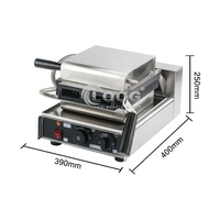 Gaufrier vertical belge électrique populaire pour la gaufre commerciale antiadhésive de machine de cuisine pour l'usage extérieur d'hôtel de ménage