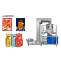 Machine d'emballage rapide pour viande séchée, céréales, riz, sachets doypack, remplissage et scellage