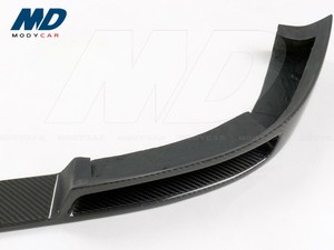 Lèvre avant en Fiber de carbone Style <span class=keywords><strong>V</strong></span> pour 2011-2014 MERCEDES BENZ classe <span class=keywords><strong>C</strong></span> W204 AMG C63 - Product Image 6
