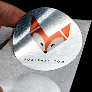 Étiquettes autocollantes en PVC imperméables personnalisées, forme irrégulière, impression numérique pour l'électronique grand public - Product Image 1