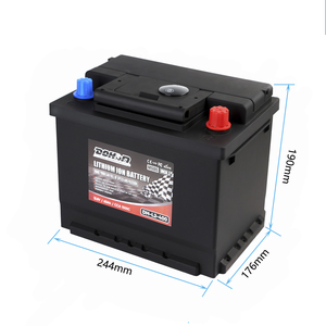 DOHON <b>12V</b> 100Ah Lithium Iron Phosphate <b>Battery</b> for Solar Power System and Car Starting/Stop Use with 1000A - Product Image 1