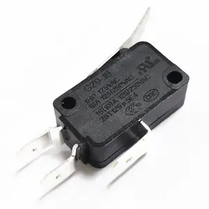 Микропереключатель kw3 kw7, 16 А, 250 В, t125