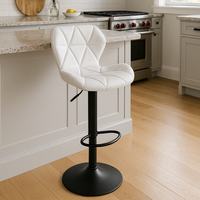 Vente directe d'usine de chaises TUQ 2 pièces/carton & Ergonomiques & 360° °   Tabourets de bar pivotants pour cuisines, salles à manger, bars