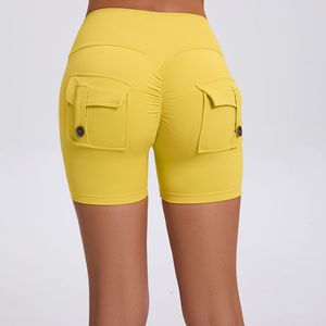 Bio-Lift <b>Cargo</b> Yoga <b>Shorts</b> Bulk - Quick-Dry Combat Waistband with Glute-Engineered Seams | USA EU Hot Sale OEM - Product Image 4