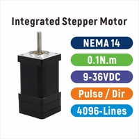 Moteur pas à pas intégré NEMA 14 35 mm 0,1 N.m 9-36 V CC à large plage de tension en boucle fermée pour marqueurs laser