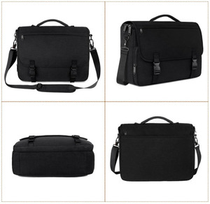 Messenger cặp Trọng lượng nhẹ Túi máy tính xách tay chống nước Crossbody trường Satchel Túi máy tính làm việc văn phòng Túi - Product Image 5