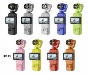 Caméra d'action portable LK033 4K ultra HD avec trépied, caméra Vlog, rotation multi-angle libre à 180° ° /90 °   Appareil photo de poche - Product Image 1