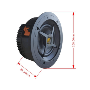 Haut-parleur intelligent Hi-Fi 5,25 pouces 2 voies 50W pleine gamme encastrable pour plafond, idéal pour système home cinéma sans fil - Product Image 3
