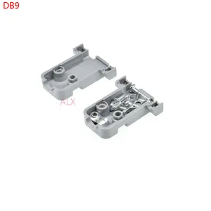 Plastic Cover Housing Hood For D-SUB 9 Pin 2 Rows DB9 Pin Serial RS232 connector