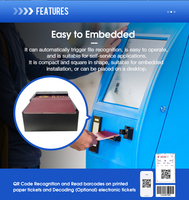 Lector de Pasaportes y Documentos Scanmax SM580 USB MRZ MRTDS con Captura de Imagen y Lector de Códigos de Barras