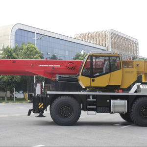 Top marque de la Chine 35 tonnes a utilisé la grue de terrain accidenté SRC350/550/750/1200 Boom à extension complète + Jib 45.2 M Offre Spéciale de grue de terrain accidenté - Product Image 1