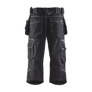 BLAKLADER - 196213109900C52 Short pirate Craftsman X1900 Noir-PANTALON DE TRAVAIL EAN 7330509431726 SHORT DE TRAVAIL - Product Image 2