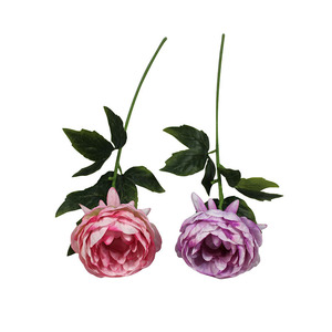 Fleur artificielle, branche unique, pivoine noble, fleur en soie, décoration douce pour la maison, salon, art floral pour mariage - Product Image 5
