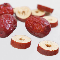 Tranches de Jujubes Lyophilisées, Tranches de Dattes Rouges, Sans Additifs, Vente en Gros, OEM, Marque Privée
