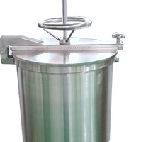 304 acier inoxydable Jack filtre presse Machine extrudeuse à vis manuelle pour filtre jus et jus de légumes