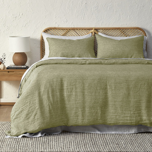 Pierre lavée 100% lin pur naturel lin fibres de lin literie/<span class=keywords><strong>drap</strong></span> de lit fabricants en chine - Product Image 5