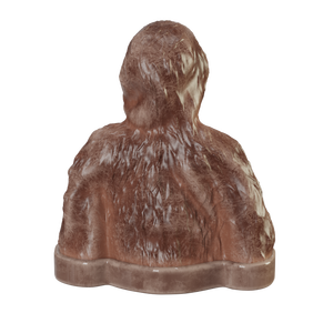 เสื้อโค้ทขนสัตว์เซรามิกทำจากผ้ากำมะหยี่สีน้ำตาลดีไซน์3D ตามสั่ง - Product Image 3