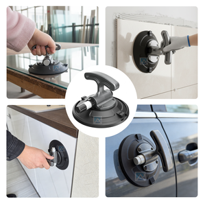 Ventosa Ergonómica Altowell con Mango en T de 6 Pulgadas - Aleación de Aluminio y Silicona con Perilla Antideslizante, Capacidad de Carga de 70-90 kg para Uso Doméstico - Product Image 6