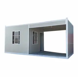 Instalación rápida 20ft 40ft Plegable Prefab Container Houses Contenedor plegable Prefab Tiny Homes Site Office