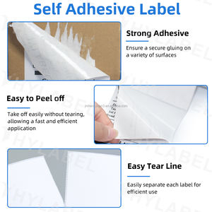 Autocollant personnalisé de 2x1 pouces pour congélateur étiquette en PP synthétique thermique autocollant de code à barres étiquette congelée étiquette thermique en PP synthétique 2x1 étiquette thermique - Product Image 3