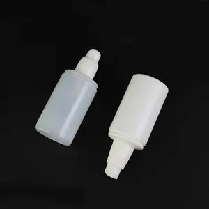 Disponível garrafa de spray de plástico vazia para emulsão, frasco de plástico pe de 100ml, dispensador de cosméticos de grande capacidade, tampa completa