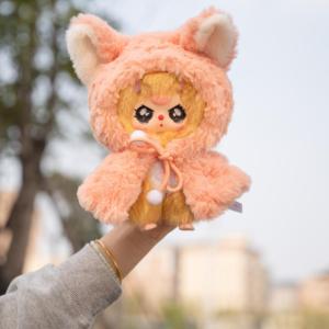 Genuino bebé tres caja ciega nueva serie I'm Not Warrior muñeco <span class=keywords><strong>de</strong></span> vinilo <span class=keywords><strong>de</strong></span> peluche Kawaii Tide Play figura bolsa colgante cajas misteriosas - Product Image 5