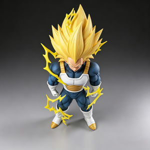 <span class=keywords><strong>Figurine</strong></span> de collection HY Super Three <span class=keywords><strong>Vegeta</strong></span>, décoration de table, cadeau d'anniversaire, jouet tendance, décoration de scène, décoration de voiture - Product Image 2