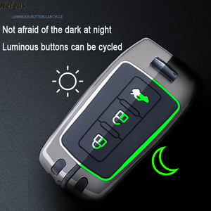 Thời Trang Kẽm Hợp Kim Silica Gel Xe Từ Xa Trường Hợp <span class=keywords><strong>Key</strong></span> Bìa Shell Cho <span class=keywords><strong>haima</strong></span> S5 M6 F5 F5 F5 M8 Keychain Keyring Phụ Kiện - Product Image 5