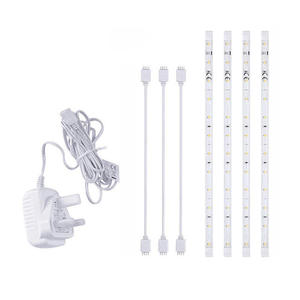 Tùy chỉnh <span class=keywords><strong>LED</strong></span> Batten ánh sáng tùy chỉnh thông minh <span class=keywords><strong>LED</strong></span> tuyến tính dải ánh sáng tủ đèn cho kho văn phòng siêu thị EU chúng tôi Anh cắm - Product Image 1