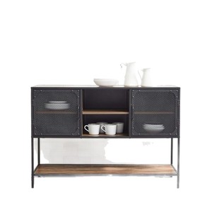 Cross-border dining <b>sideboard</b>, wall-mounted cabinet, <b>storage</b> cabinet, living room food preparation cabinet, household tea - Product Image 4