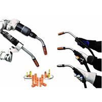 Station de nettoyage de torche entièrement automatique intégrée pour bras robotisé de soudage Alphatex Chine, compatible avec les robots Yaskawa, KUKA, FANUC, 220V, 0.2kW