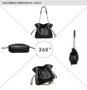 New High Quality Women Messenger Bags for Women Genuine Leather Handbags Crossbody Bags Ladies Shoulder Bags <b>Tote</b> Top-handle - Product Image 3