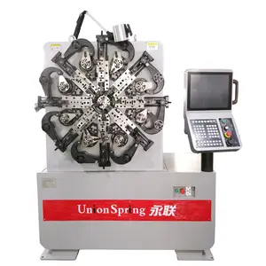 3/4 Axis key ring Computerized battery spring Compression Spring Coiling Machine