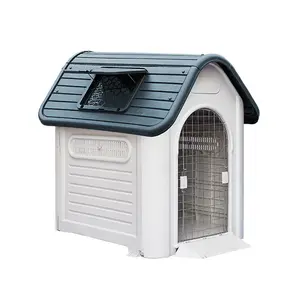 Good Quality PP Material Metal Dog House Pet-Friendly Waterproof Pet House for Small Pet Dog