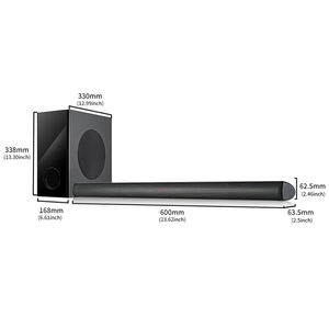 Barra de Sonido Bluetooth 2.1 Canales Premium para Cine en Casa y Sistema Multimedia de TV con Subwoofer, Salida de Audio de Alta Calidad - Product Image 4
