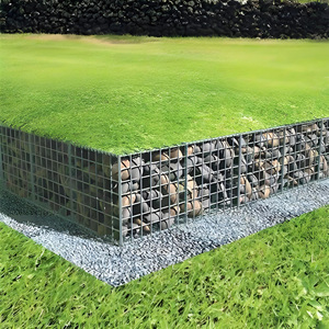 热镀锌焊接石笼箱钢丝网挡土墙河岸石笼篮石笼景观墙 - Product Image 2
