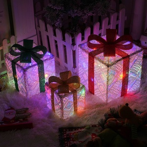 TGYW Nouveau Coffret Cadeau de Noël Ensemble de Trois Pièces Guirlandes Lumineuses LED avec Télécommande Indice de Protection IP42 Lumières Décoratives Colorées - Product Image 2