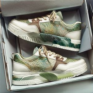 Baskets blanches pour hommes personnalisées <span class=keywords><strong>Bapesta</strong></span> à la mode chaussures de sport à la mode pour doublure en maille de Style de rue pour la marche de printemps - Product Image 3