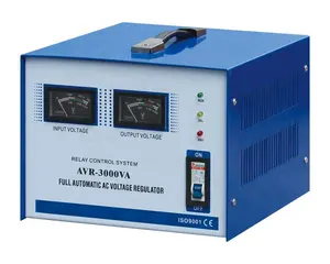 AVR regulador de voltaje de CA automático completo, sistema de Control de relé, estabilizador de voltaje Digital para el hogar, DRF-AVR-5000VA,8000VA,10000VA
