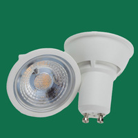 Nuevo Foco LED de Amplio Voltaje AC85-265V 5W GU10 6500K Blanco Frío MR16 E27 Downlight