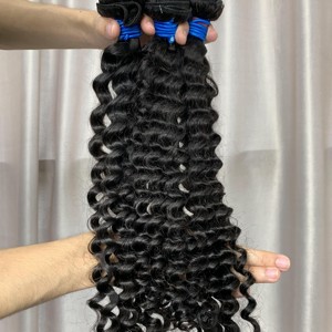 Extensions de <span class=keywords><strong>cheveux</strong></span> brésiliens Remy non traités, <span class=keywords><strong>cheveux</strong></span> vierges, clipsables, double trame, 100% <span class=keywords><strong>cheveux</strong></span> humains vierges, marque DKL, 10'-50' Perm - Product Image 2