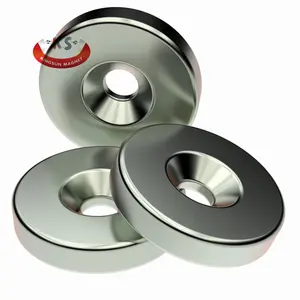 Hersteller Lieferant individualisierte spezielle starke Magnete N35 N38 N40 N42 N45 N48 N50 N52 Ring NdFeB magnetisch
