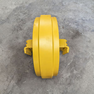 Komatsu D11N D65E D155A-3 bulldoser depan <span class=keywords><strong>Idler</strong></span> Track komponen roda Undercarriage perakitan kualitas tinggi OEM - Product Image 1